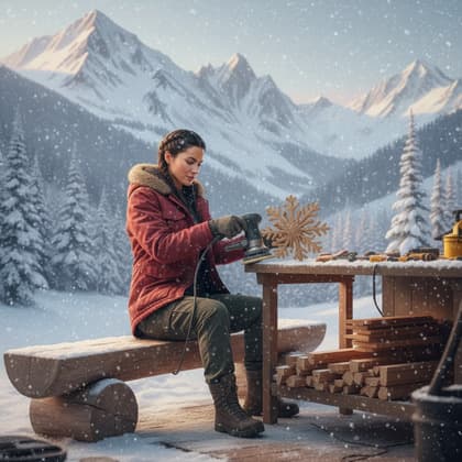 wintergloves L Black Leather